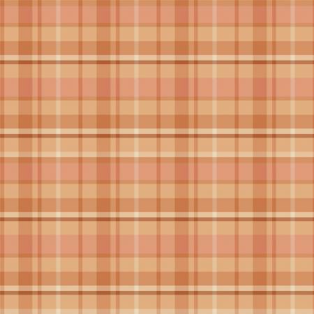 Peach Multi Large Plaid