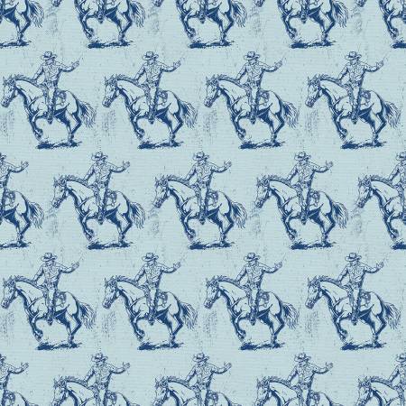 Double Gauze Tonal Cowboys Blue