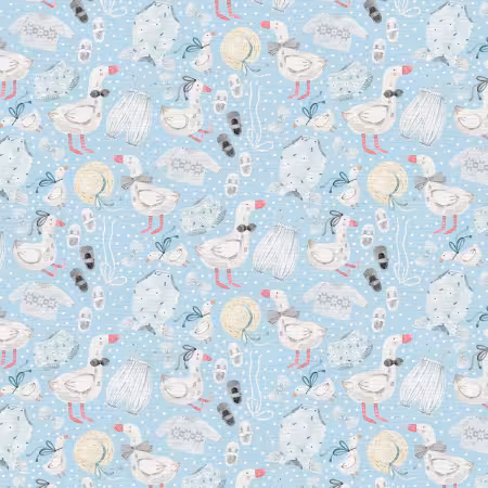 Goose Tales Dress Up Duck Blue