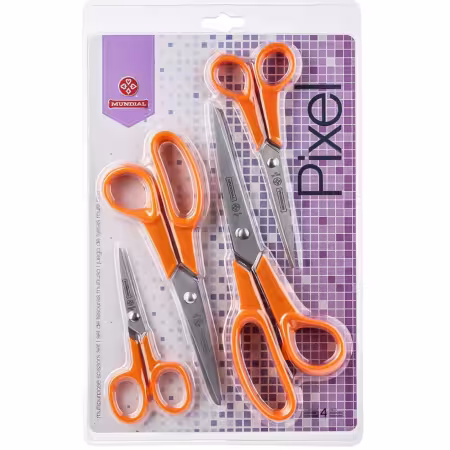 Pixel Scissor Set 4pc