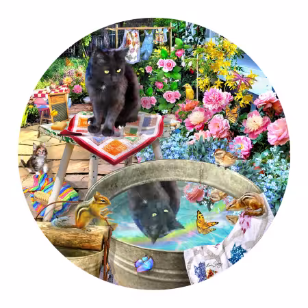 Kitty Reflections 500pc Puzzle