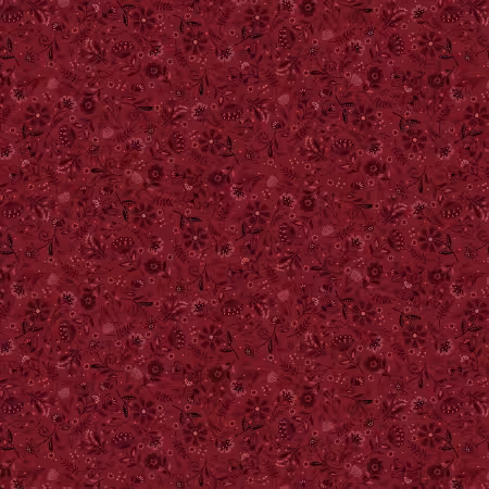 Red Tonal Allover 6 inch