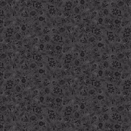 Black Tonal Allover 6 inch
