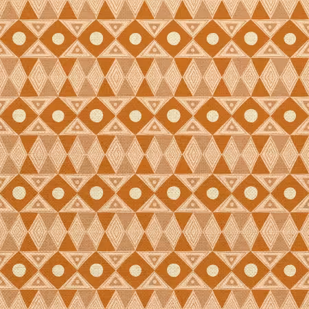 Sahara Tales Earthy Geo Cream/Orange