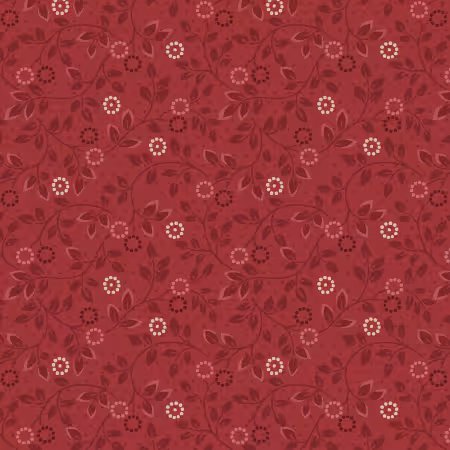 Red Daisy Dot Vine