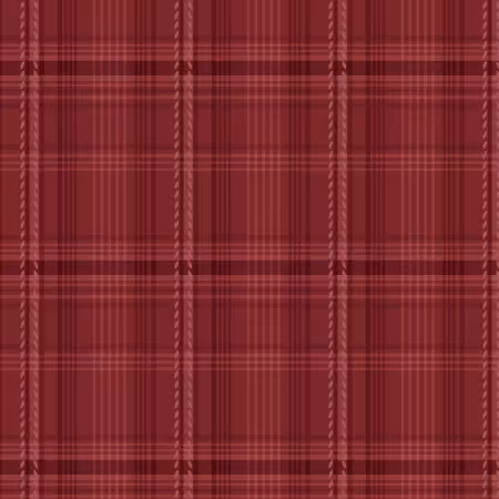 Red Printed Plaid