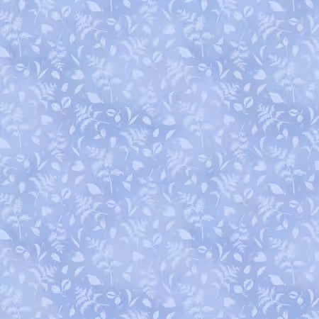 Medium Blue Leaves All Over WP080625