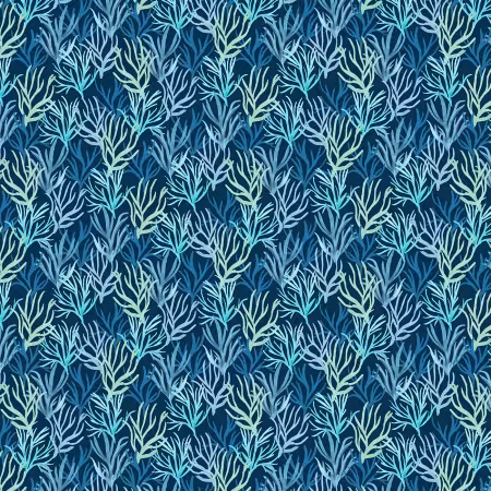 Deep Blue Coral WP080625