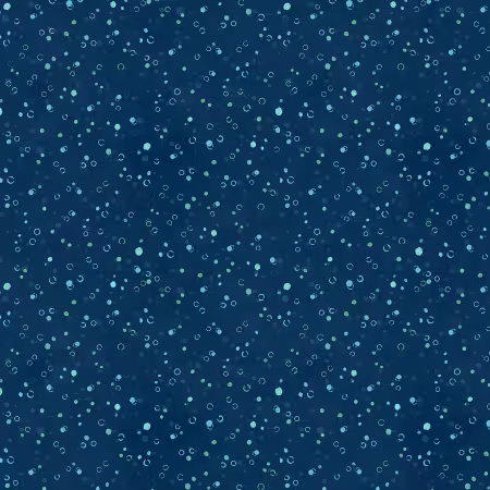 Deep Blue Bubbles All Over WP080625