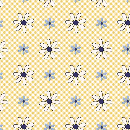 Yellow Daisy Check