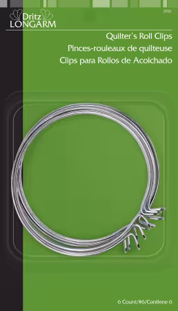 Quilter's Roll Clips 6ct