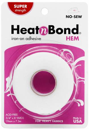 Heat N Bond Hem Tape Heavyweight 3/4in x 8yds