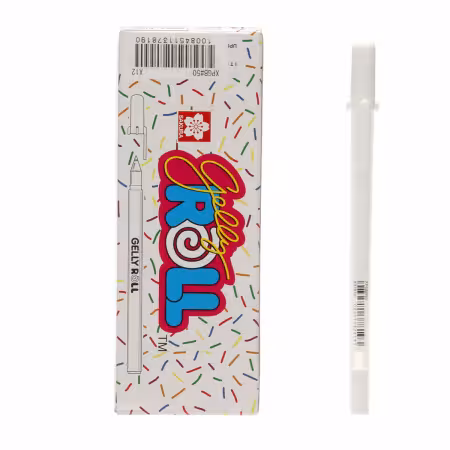 Gelly Roll Pen Opaque White