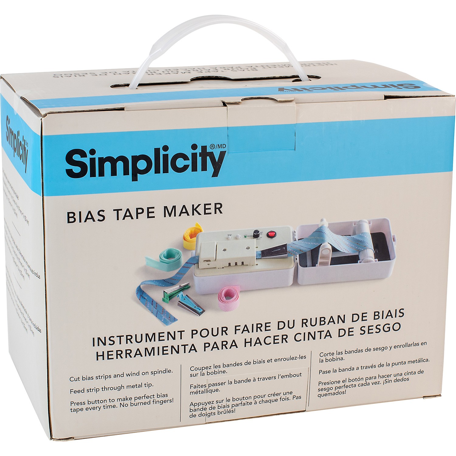 New Simplicity Bias Tape Maker with Six Tips