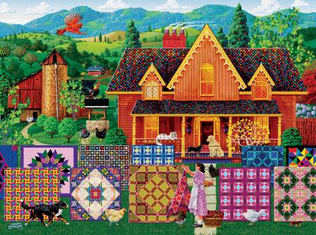 Morning Day Quilt 1000pc puzzle