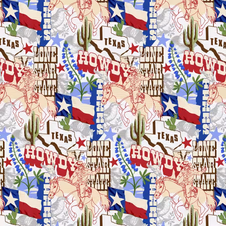 State Spirit Texas Blue/Red