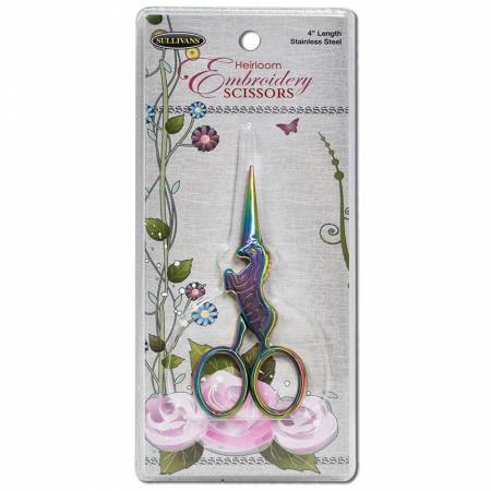 Rainbow Unicorn Embroidery Scissors