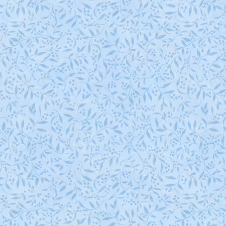 Tonal Leaves Light Blue