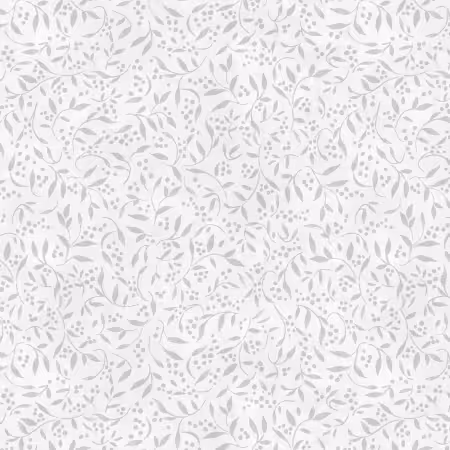 Tonal Leaves Gray