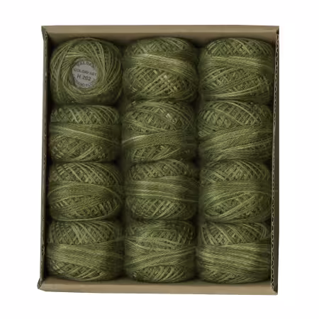 Valdani 3 Strand Ball Floss 30yd Withered Green