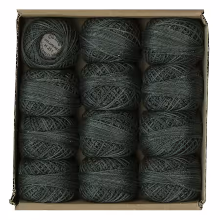 Valdani 3 Strand Ball Floss 30yd Blue Black