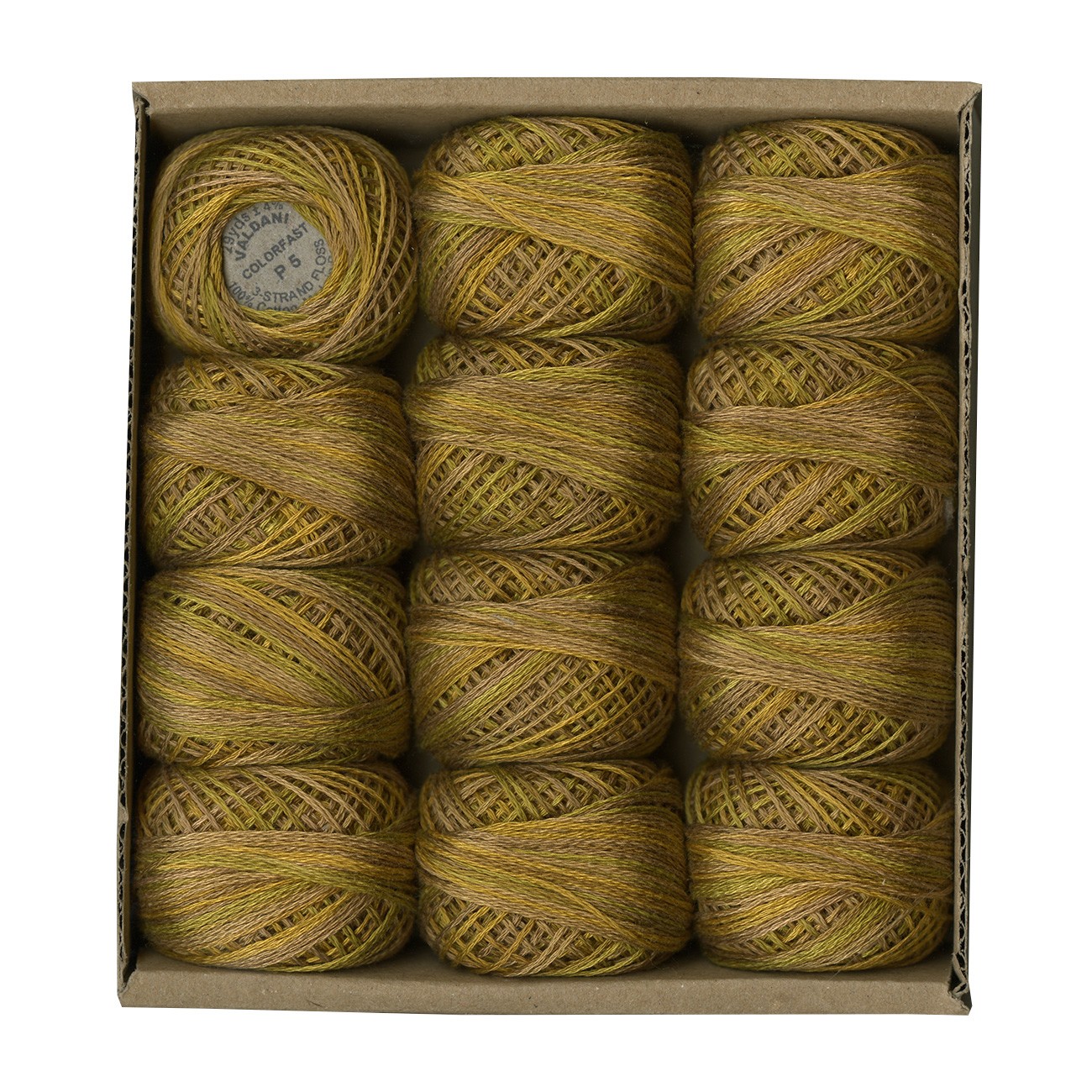 Valdani 3 Strand Ball Floss 30yd Tarnished Gold