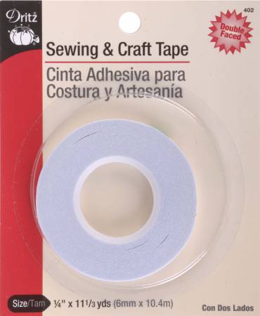 Craft & Sewing Tape 1/4in x 11 1/3yds