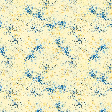 Yellow/Blue Splatter Texture