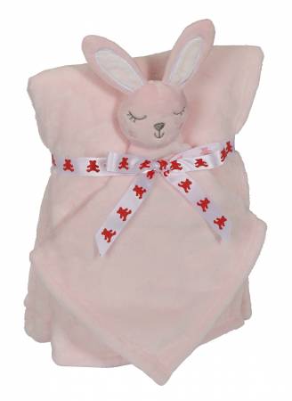 Bunny Blankey Buddy Set Pink