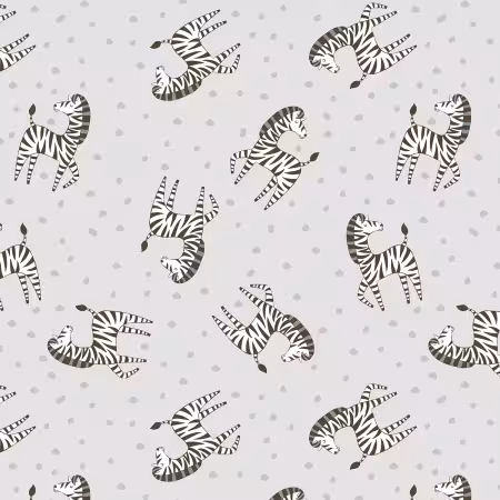 Zebra Toss Gray