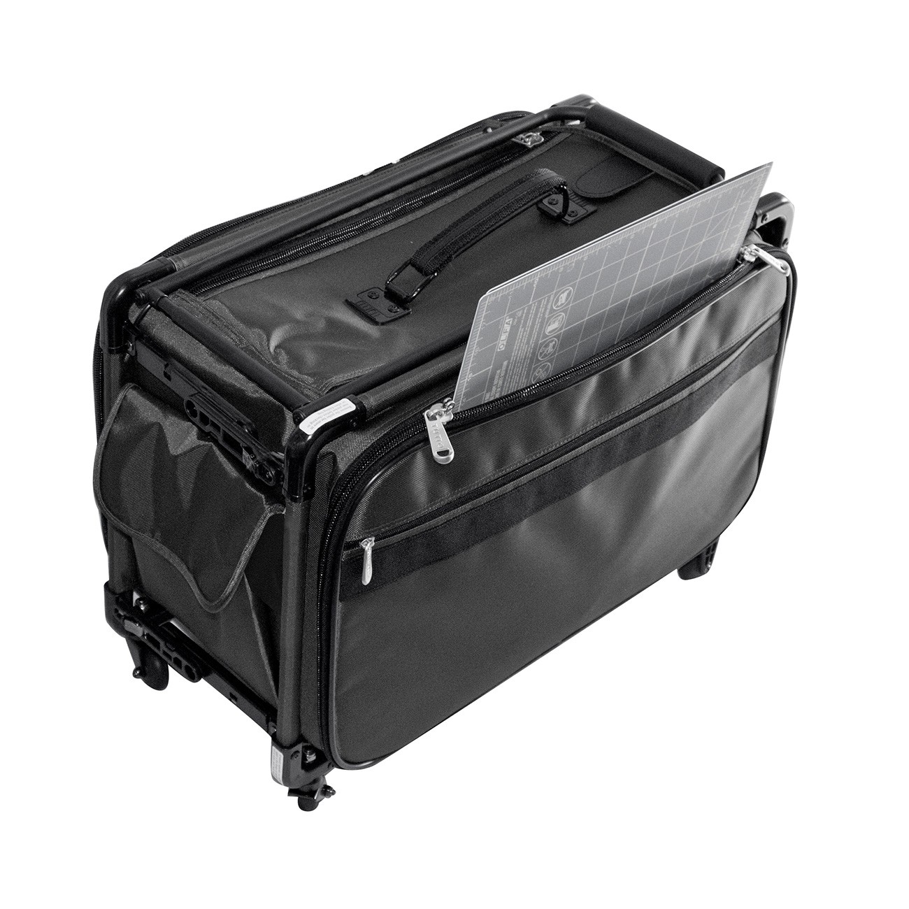 Tutto Sewing Machine Case On Wheels Medium 20in Black