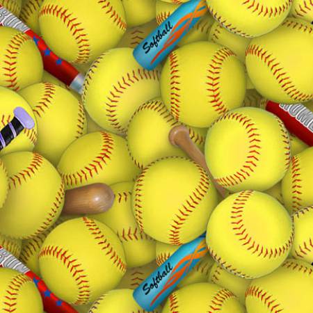 Yellow Softball