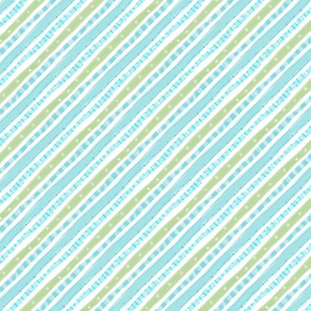 Blue Diagonal Stripes