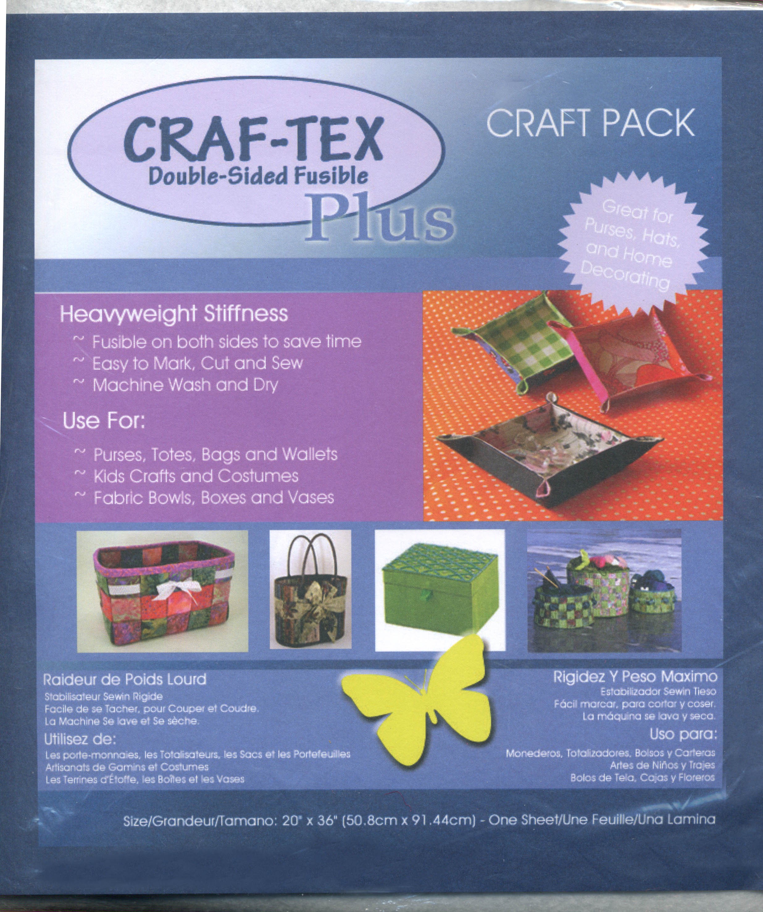 Craf Tex Plus Double Sided Fusible Non Woven Heavyweight