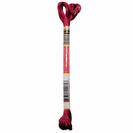 Metallic Embroidery Floss 8.7yd Skein Christmas Red