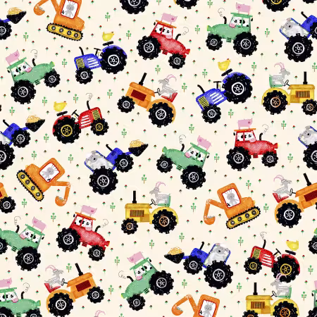 Tractors Off White