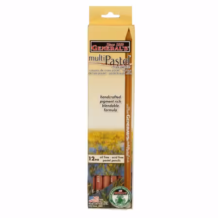 Pastel Chalk Pencil Light Blue