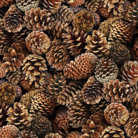 Brown Packed Pine Cones