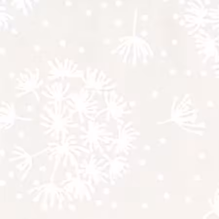 White/White Dandelions