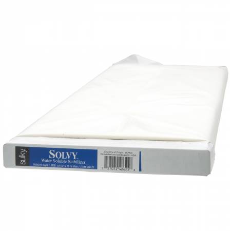 Solvy Lightweight Water Soluble Stabilizer 20in x 25yds