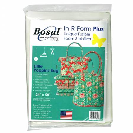 In R Form Double Sided Fusible Little Poppins Bag