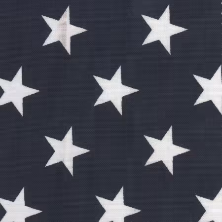 Navy/Navy Patriotic Stars 108in Wide Back