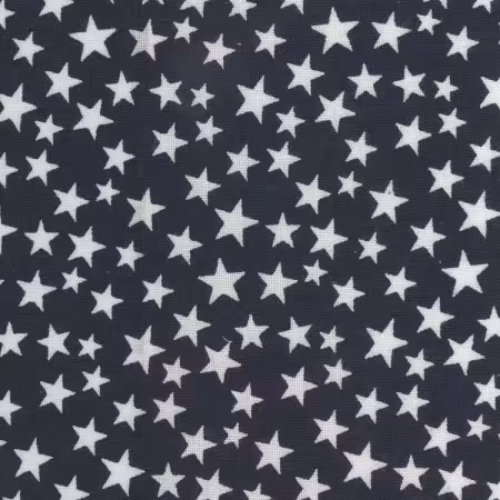 Navy/Navy Patriotic Stars 108in Wide Back