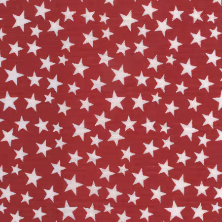 Red/White Patriotic Stars 108in Wide Back