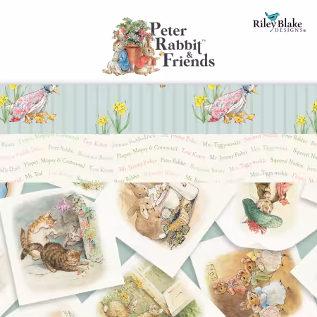 Peter Rabbit & Friends™ 5in Squares, 42pcs/bundle