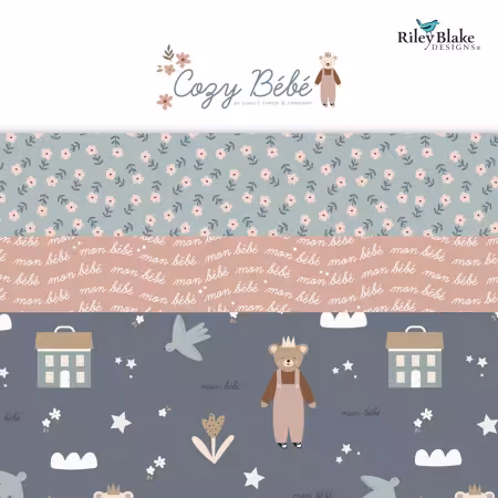 Cozy Bebe 5in Squares, 42pcs/bundle
