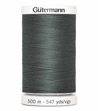 Sew-all Polyester All Purpose Thread 500m/547yds Rail Grey