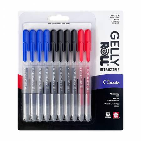 Gelly Roll Retractable Classic Pen Set 10pk