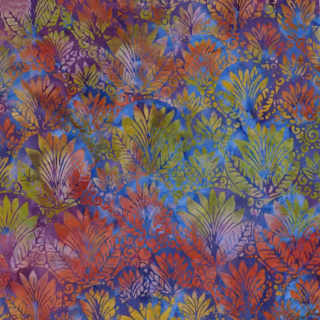 Multi Purple Green Flourite Garden Glory