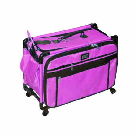 Tutto Sewing Machine Case On Wheels Large 22in Pink